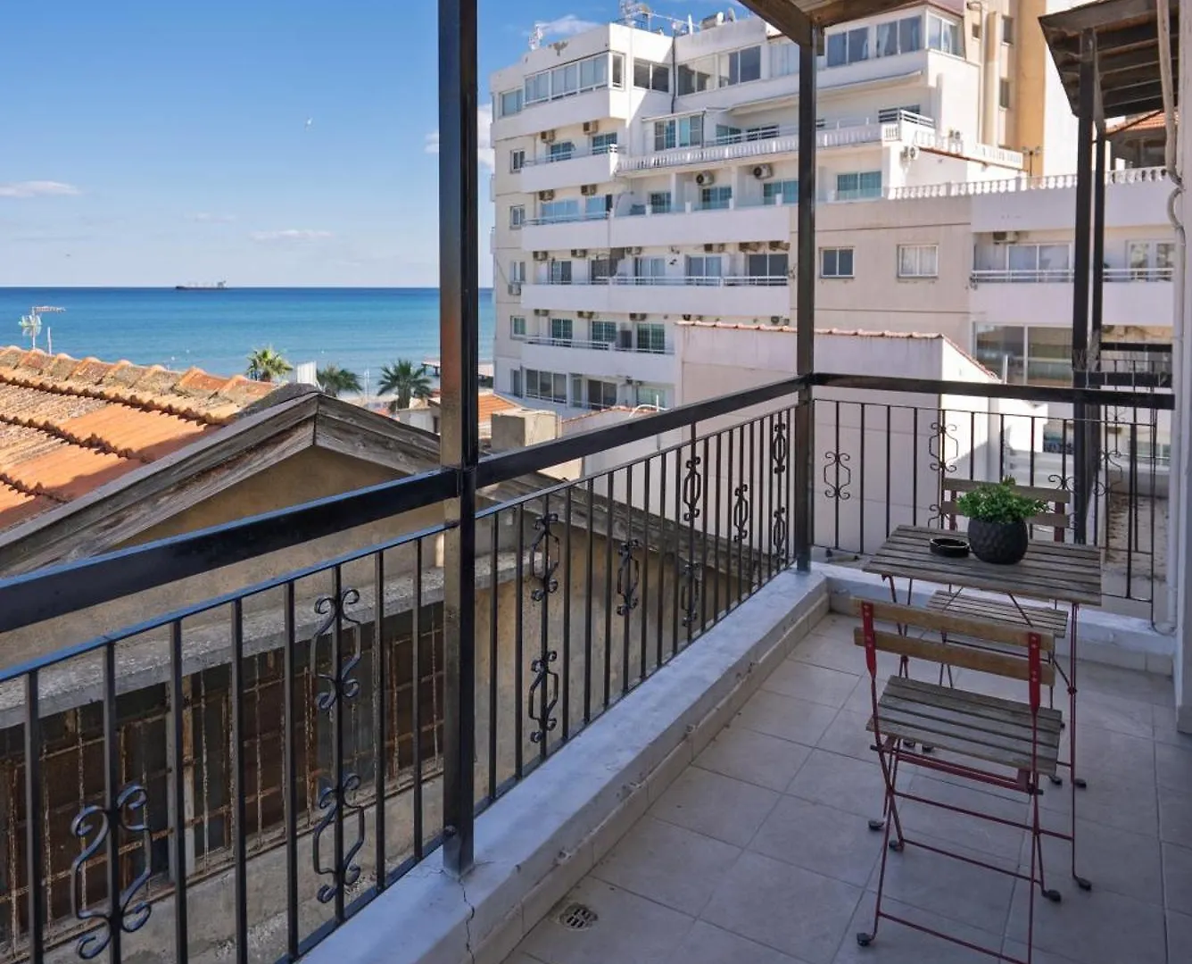 Apartmán Seaview Anteia'S Central Finikoudes Apt In Larnaca Kypr